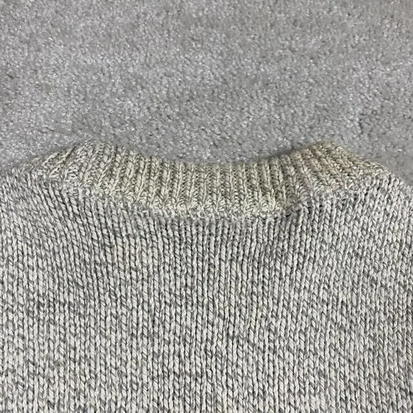 Vintage Buckshot Racing Sweater Mens XL Beige Knit Crewneck Nascar 90s Jones 00 - Picture 9 of 10